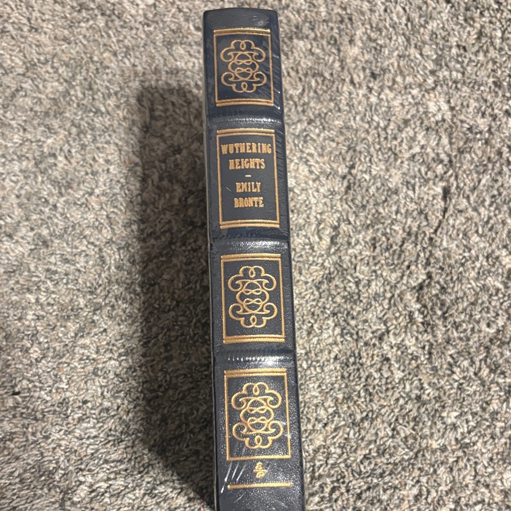 Wuthering Heights Decorative Black Hardcover with Gold Accents